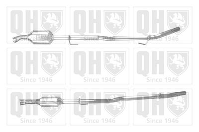 Katalizator QUINTON HAZELL QCAT80089H
