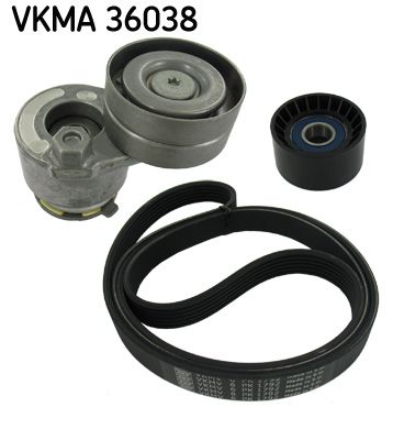Поликлиновой ременный комплект VKMA 36038