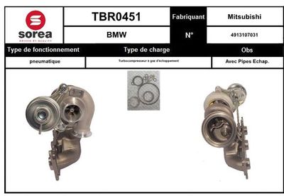 EAI Turbocharger (TBR0451)