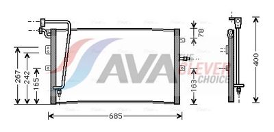 CONDENSATOR CLIMATIZARE