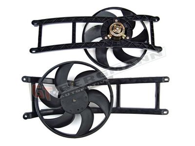 GT-BERGMANN Automotive Ventiliatorius, radiatoriaus