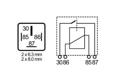 Relay, main current MR 43