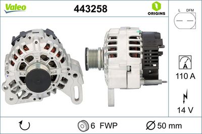 Alternator 443258