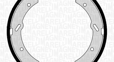 MAGNETI MARELLI Stabdžių trinkelė