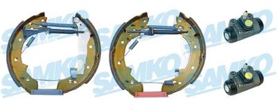Комплект тормозных колодок SAMKO KEG563 для SUZUKI SJ413