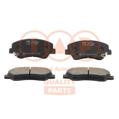 Комплект тормозных колодок, дисковый тормоз IAP QUALITY PARTS 704-21180 для KIA STONIC