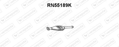 Катализатор VENEPORTE RN55189K для RENAULT 21