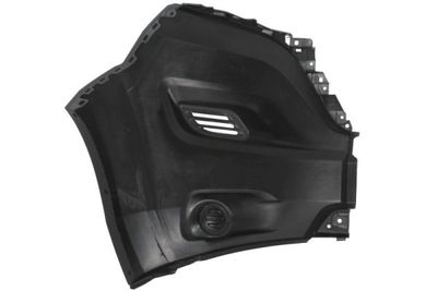 Bumper hoek Voor Links (zwart, TÜV) past: CITROEN JUMPER III  FIAT DUCATO  PEUGEOT BOXER 06.14-12.17