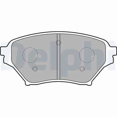 Brake Pad Set, disc brake LP1761