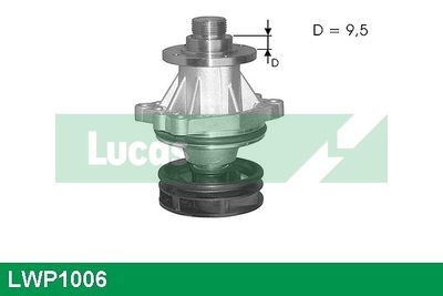 POMPă DE APă RăCIRE MOTOR LUCAS LWP1006