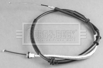 Тросик, cтояночный тормоз BORG & BECK BKB3798 для FIAT TIPO