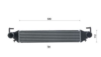 INTERCOOLER COMPRESOR MAHLE CI683000S 9