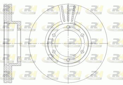 Тормозной диск ROADHOUSE 6951.10 для KIA PREGIO