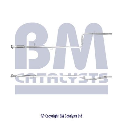 Exhaust Pipe BM Catalysts BM50217