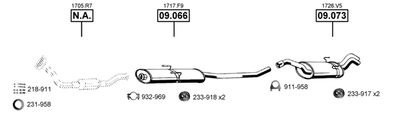 Układ wydechowy ASMET PE080355