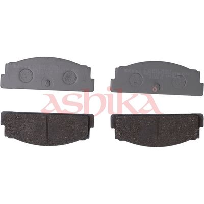 комплект спирачно феродо, дискови спирачки ASHIKA 51-00-0203