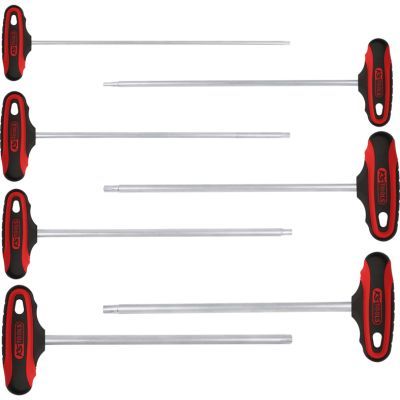 Sada zahnutých šroubováků KS TOOLS 158.5050