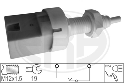 Выключатель фонаря сигнала торможения WILMINK GROUP WG2151125 для FIAT ELBA