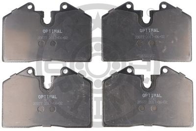 Комплект тормозных колодок, дисковый тормоз OPTIMAL BP-09730 для FERRARI 348