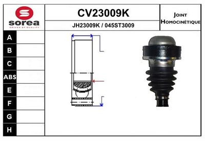 GELENKSATZ ANTRIEBSWELLE