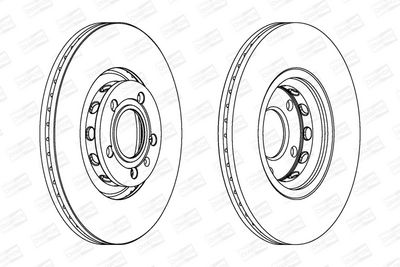 BREMSSCHEIBE CHAMPION 561548CH 1