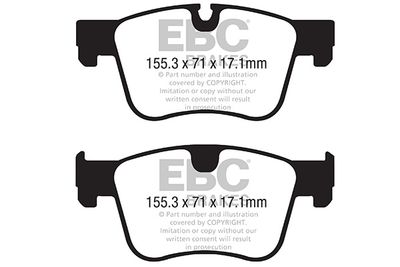 Комплект тормозных колодок, дисковый тормоз EBC Brakes DP22359 для PEUGEOT RIFTER