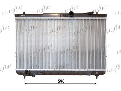 Радиатор, охлаждение двигателя FRIGAIR 0128.3089 для HYUNDAI SANTA FE
