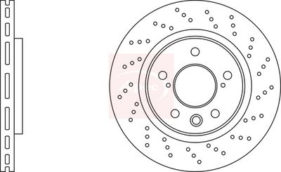 APEC Brake Disc DSK2962