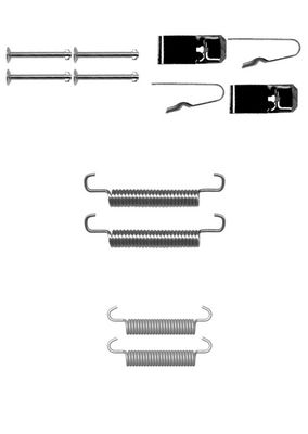 SET ACCESORII SABOTI FRANA PARCARE