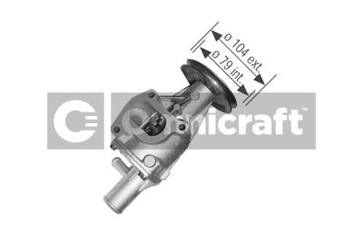 Omnicraft 2317171 Помпа (водяной насос)  для FIAT SEICENTO (Фиат Сеикенто)