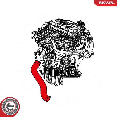 Crijevo zraka punjenja ESEN SKV 24SKV870