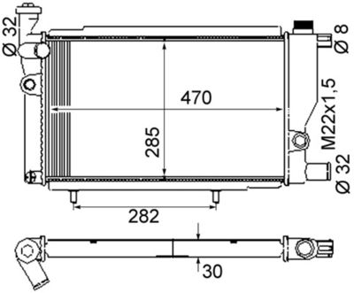 RADIATOR RACIRE MOTOR