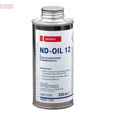 Olej, kompresor DENSO DND12250