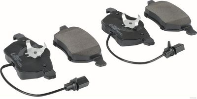 комплект спирачно феродо, дискови спирачки HERTH+BUSS JAKOPARTS J3600889