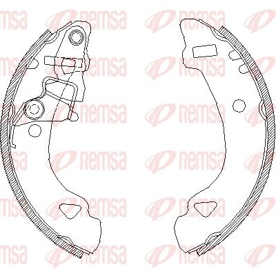 Brake Shoe 4303.00