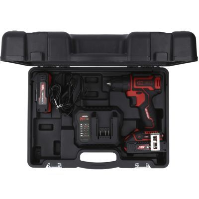 KS Tools 515.6400 Souprava bezkartáčového akumulátorového vrtacího šroubováku eMONSTER, 4dílná