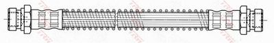 Remleiding/slang flexibel Achter Links (lengte 280mm, M10x1/M10x1) past: HYUNDAI GETZ 1.1-1.6 09.02-12.10