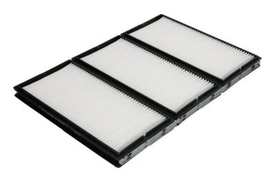 Cabinefilter 197x310,5x19, patroon past: AGCO 8360, 8425, 8425 AGCOSTAR  FORD 9682, 9882  JOHN DEERE 6950  KOMATSU PC1100LC-6, PC210-6K, PC210LC-6K, PC220-6, PC220-6Z, PC220LC-6, PC220LC-6Z