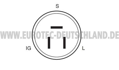 Генератор EUROTEC 12060031 для DAIHATSU CUORE