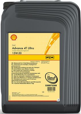 Shell Advance 4T Ultra 15W-50 20L