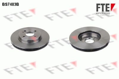 Тормозной диск FTE BS7483B для MAZDA 2