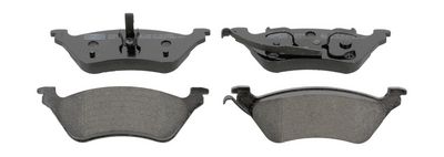 комплект спирачно феродо, дискови спирачки CHAMPION 572505CH