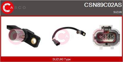 SENZOR IMPULSURI ARBORE COTIT CASCO CSN89C02AS