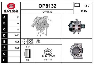 GENERATOR SNRA OP8132