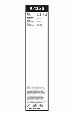 Stierač BOSCH 3 397 007 425