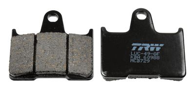 Bremsbelagsatz, Scheibenbremse