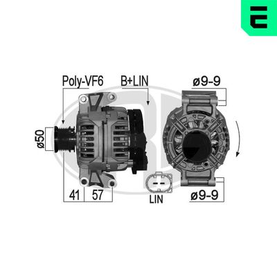 GENERATOR / ALTERNATOR ERA 209082A