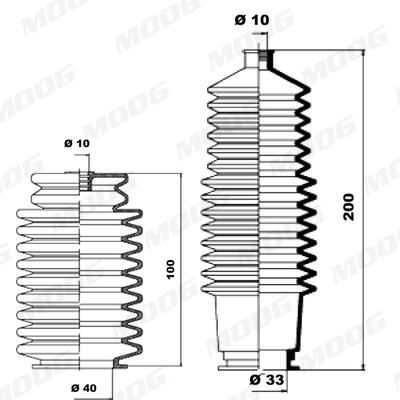 ANSAMBLU BURDUF DIRECTIE MOOG K150107 1