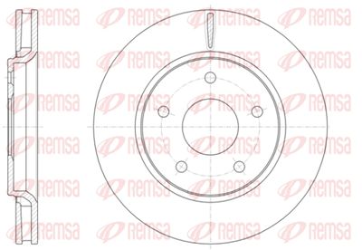 KAWE 61393 10 Тормозные диски  для FIAT FREEMONT (Фиат Фреемонт)