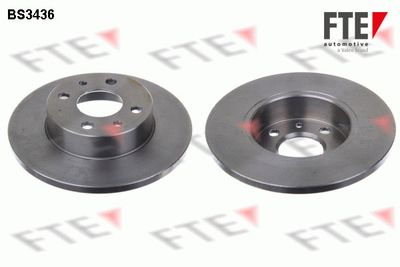 FTE BS3436 Тормозные диски  для FIAT UNO (Фиат Уно)